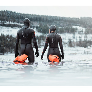 2022 Orca Da Donna RS1 Thermal Back Zip Muta Da Nuoto Per Acque Libere LN6TTT01 - Black
